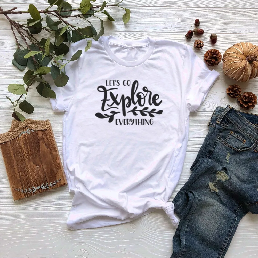 Let's Go Explore Everything Tees