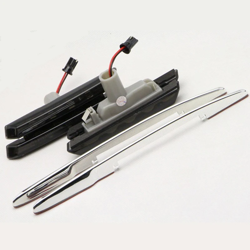 

Smoked CAR LED Side marker light for BMW 5Series E39 (1996-2003) LED Side Turn Signals lamps for BMW 2pcs/lot Free Shipping