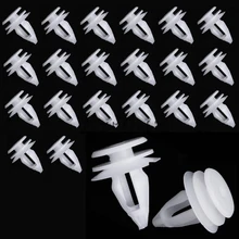 20 Pièces garniture porte Panneau Retenue Clips Blanc pour E36 E34 E32 E39 M5 3 5 7