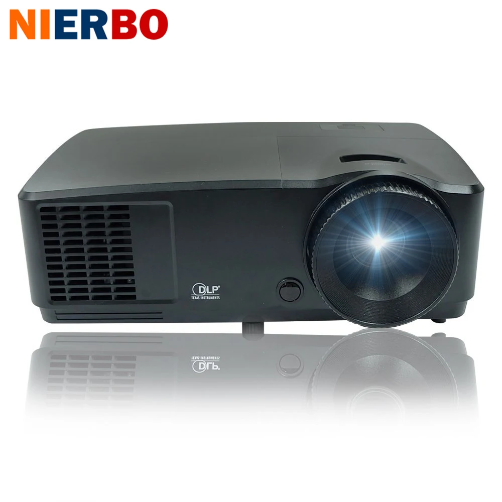 

1920x1080 Native Projector Theater Cinema 6000 Lumens 1080P Full HD Projector for Education Business School Church Daytime