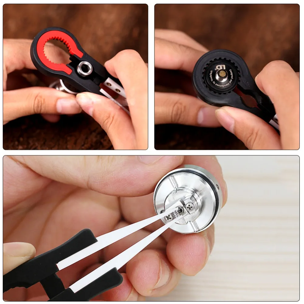DIYFIX керамический Пинцет для вейпа V3 гаечный ключ электронной сигареты DIY ручной