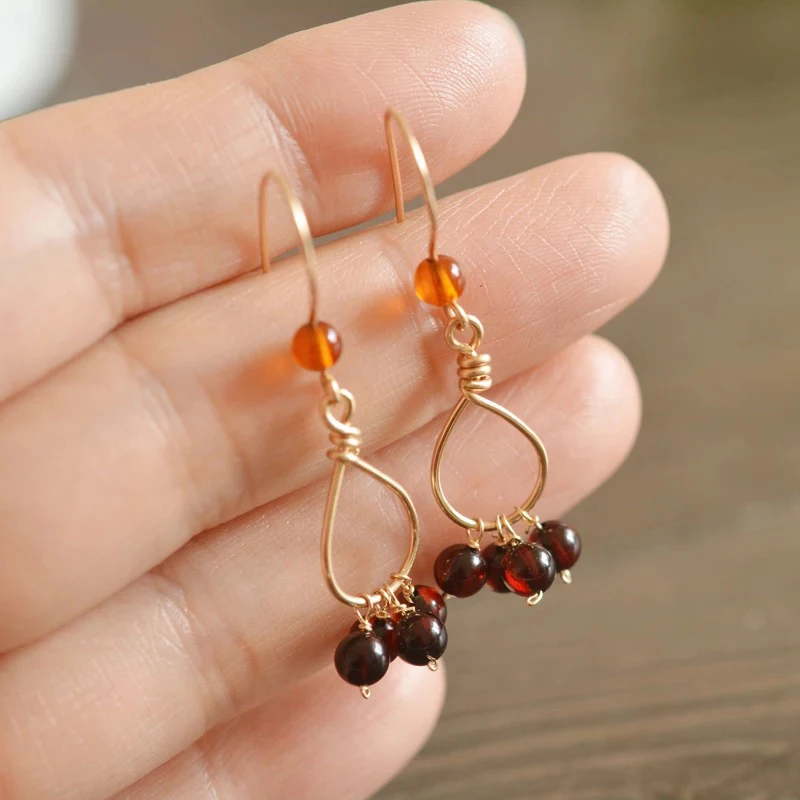amber earrings (4)