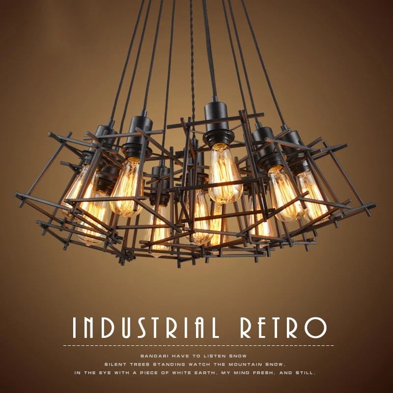 Vintage Led Living Room Ceiling Lights Design Acrylic