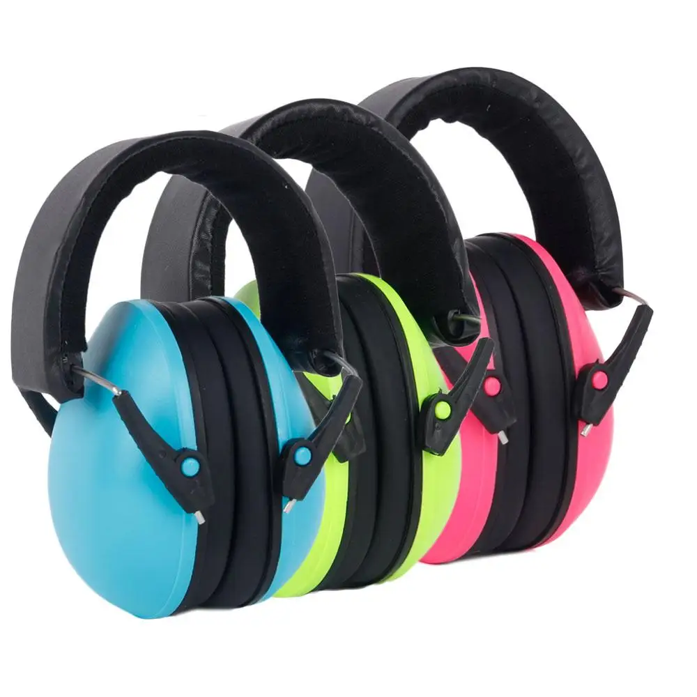 

Foldable Children Anti-noise Earmuffs Comfortable kids Ear Protector Hearing Protection Earmuffs Soundproof Earmuff outdoor tool