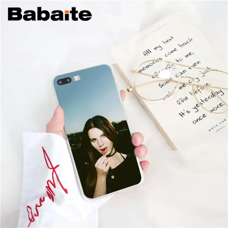 Babaite Lana Del Rey TPU Мягкий силиконовый чехол для телефона iPhone X XS MAX 6 6S 7 7plus 8 8Plus 5 5S XR 10 Чехол - Цвет: A13