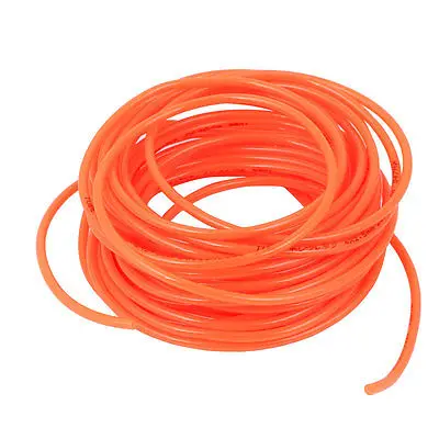 

10 Meter Long 4mm x 2.5mm Orange Polyurethane Flexible Air Tube PU Pipe Hose