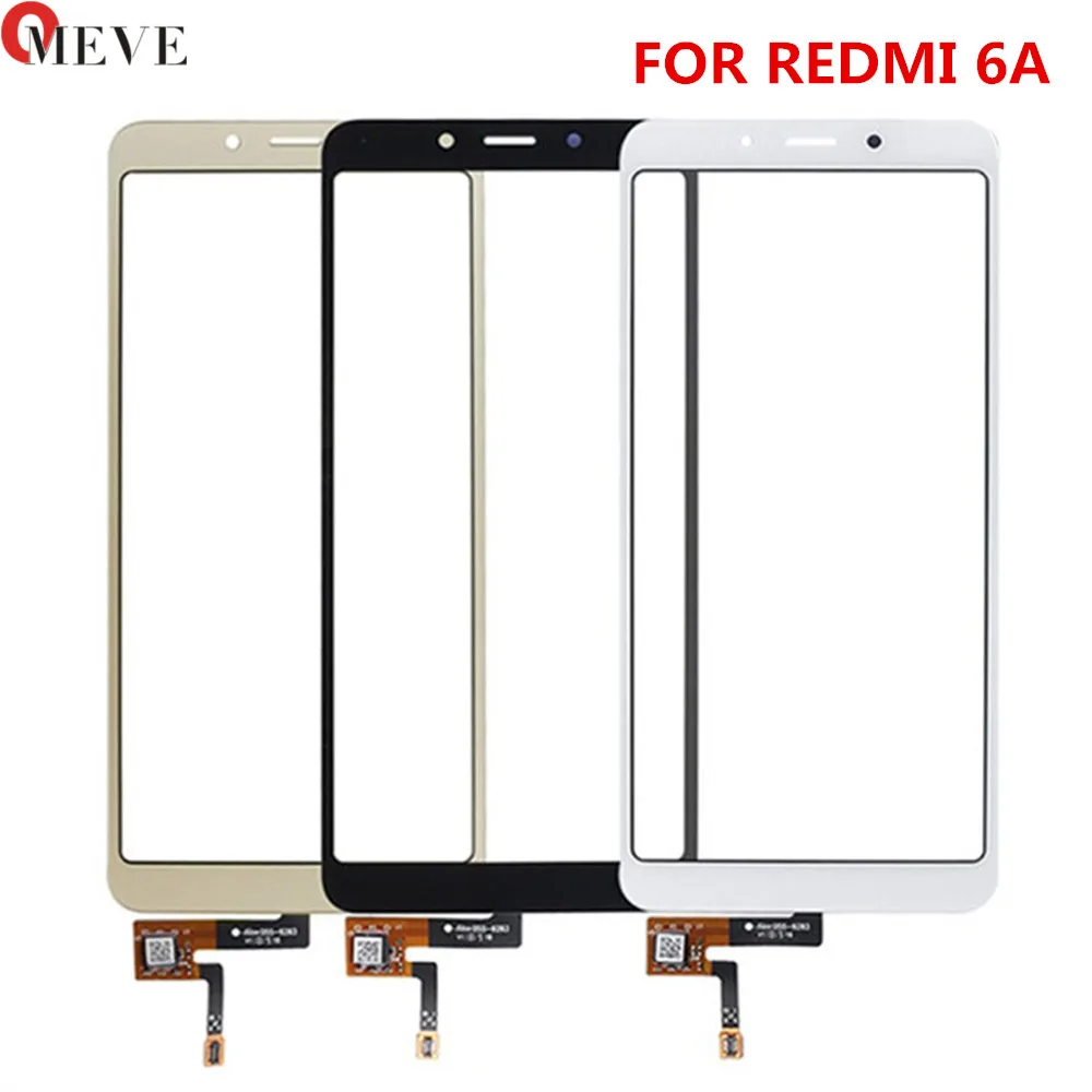 Сенсорный экран 5 45 дюйма для Xiaomi Redmi 6A стеклянная панель с дигитайзером сенсорная