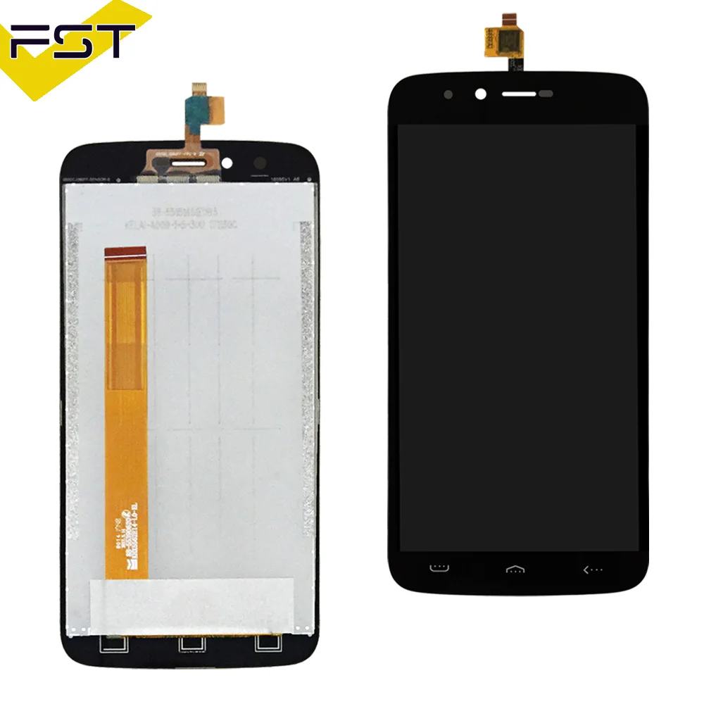 Online 720*1280 para Homtom HT50 pantalla LCD y digitalizador de pantalla táctil piezas de reparación para Homtom HT50 accesorio + herramientas + adhesivo