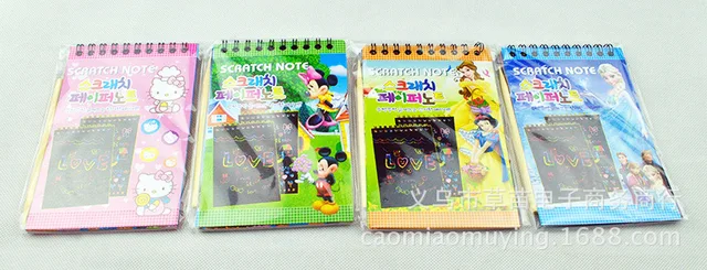 Kreatif Anak Awal Lukisan Coil Warna Graffiti Buku Dengan 