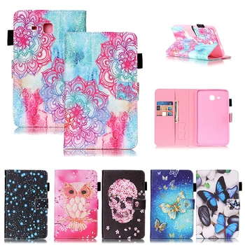 

For Samsung Tab A6 7.0 Inch Case Cute Painted PU Leather for Samsung Galaxy Tab A 7.0 T280 T285 Cover Tablet Silicone Funda
