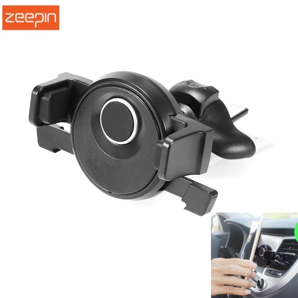ZEEPIN New Car Mount Holder Stand 360 Stereo Rotation Car Bracket Phone