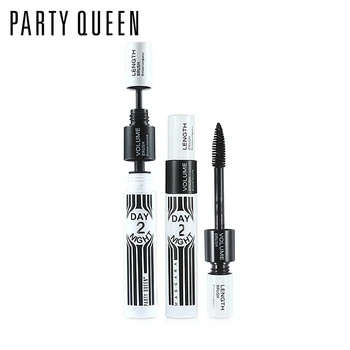 

Brand Party Queen Eye Lashes Curling Extension 2 in 1 Mascara 3D Eyelashes Make Up Dual Eyelash Waterproof Mascara Makeup Beauty