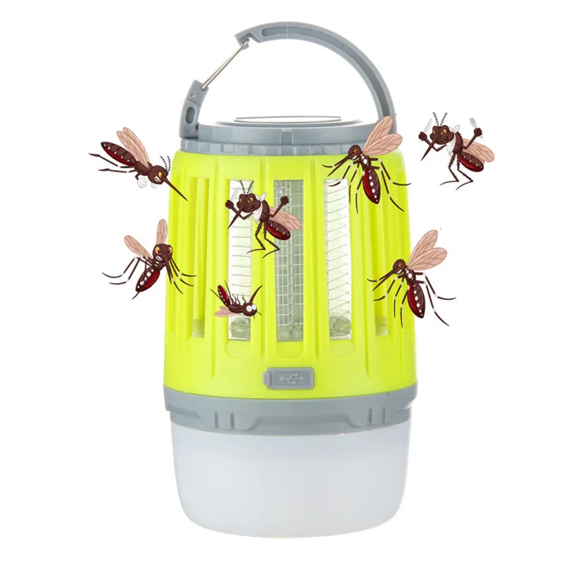 

USB Charging Mosquito Killer Trap LED Night Light Lamp Bug Insect Lights Killing Pest Repeller Camping Light