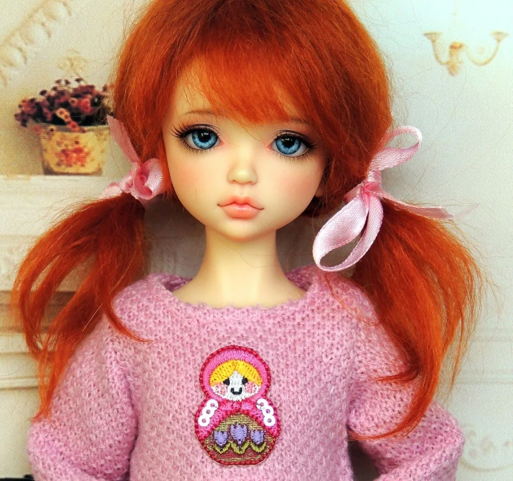 

1/6 BJD resin doll Lonnie fashion girl Free eyes