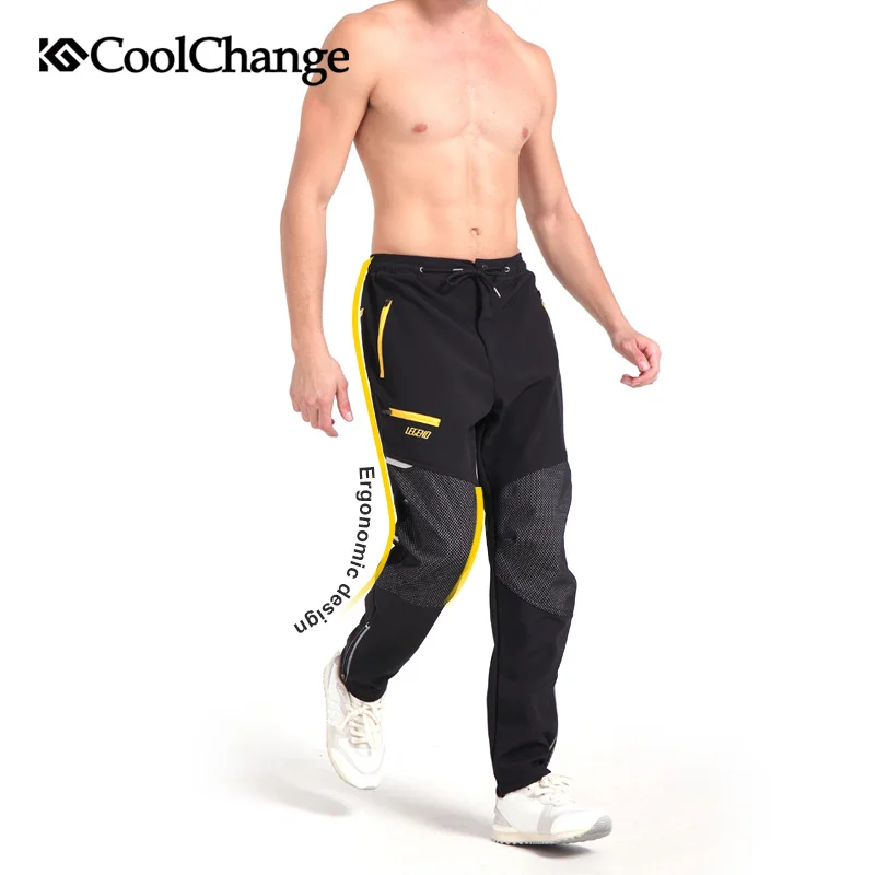 CoolChange велосипедные брюки для спорта на открытом воздухе Светоотражающие дышащие