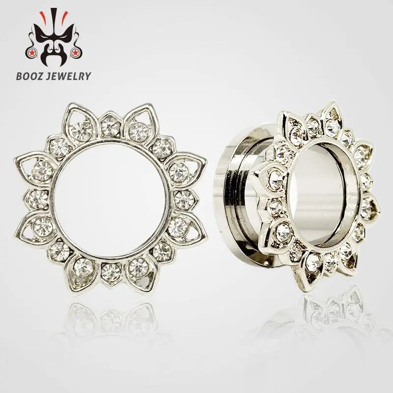 2 шт. Затычки Для Пирсинга Ушей из нержавеющей стали|stainless steel body jewelry|body jewelryplug piercing