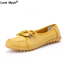 Г. Новая женская кожаная обувь мокасины, мокасины для мам, мягкие мокасины для отдыха на плоской подошве, женская повседневная обувь для вождения, Размеры 35-40, 4 цвета, 548