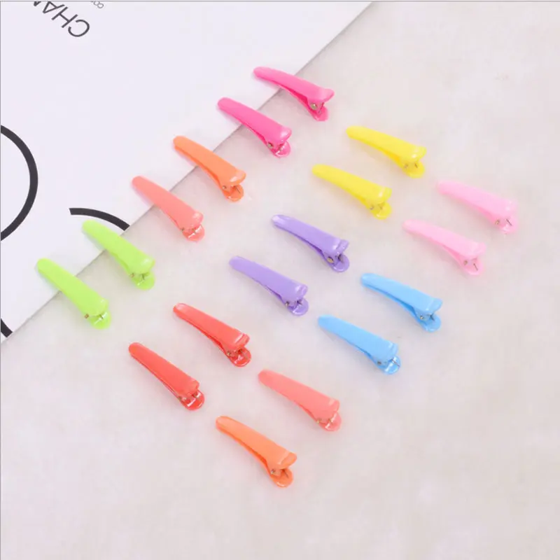 50PCS Hair Clips Plastic Hairdressing Hairpins Cutting Salon Hairdresser Head Hair Accessories
