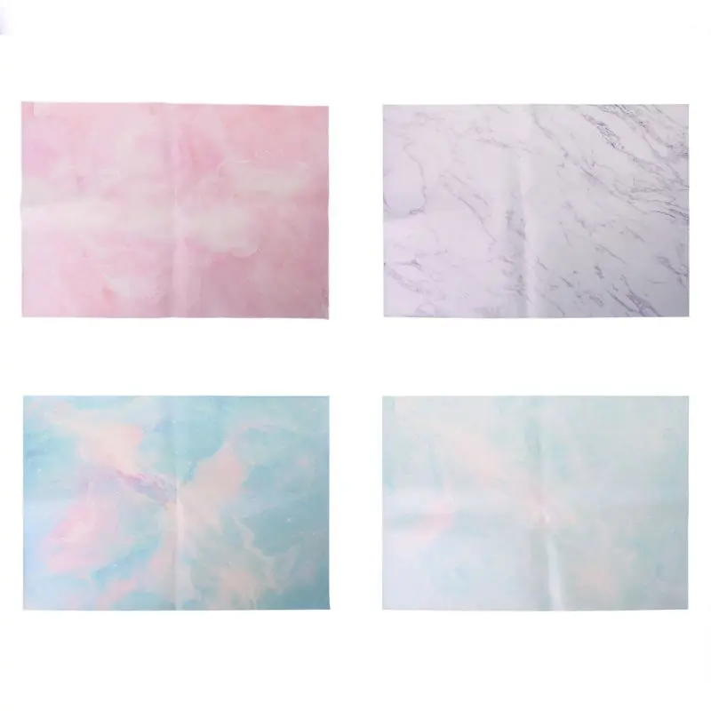 

1PC Marble Pattern Place Table Mat Dishware Rectangle Table Cloth Faux Leather Coaster Kitchen Wedding Party Home Decor