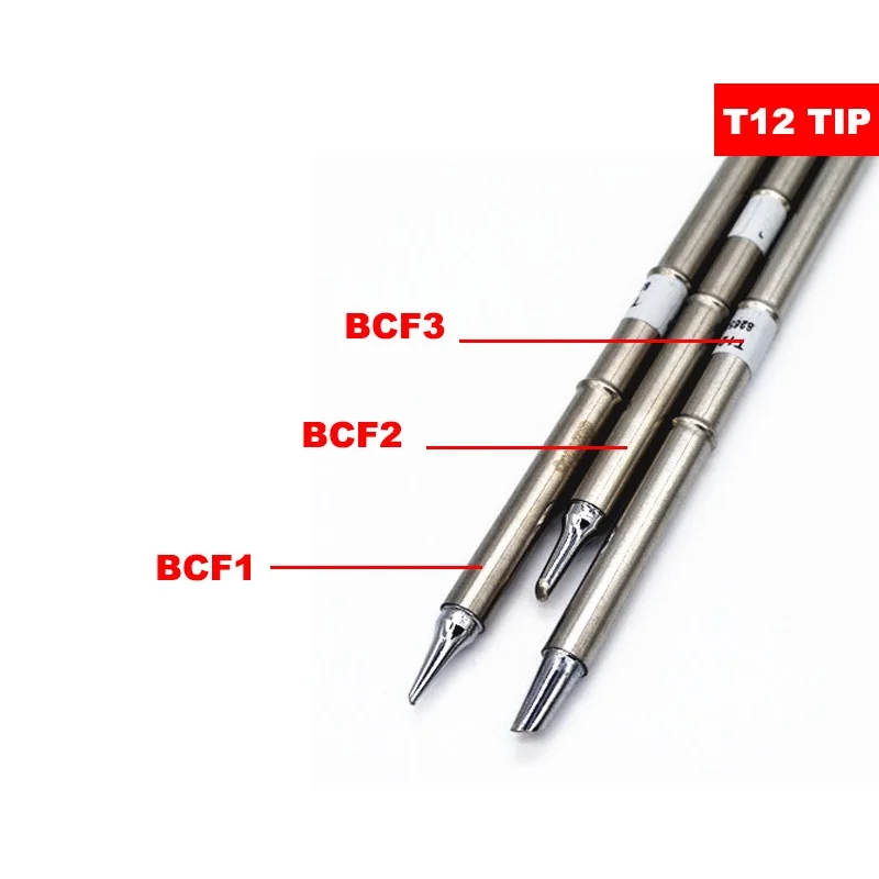 Паяльные сварочные жала серии T12-BC1 BC2 BC3 BCF1 BCF2 BCF3 BCF1Z BCF3Z BCF4Z B B2 B3 B4 BL BZ для Hakko Soldering Station