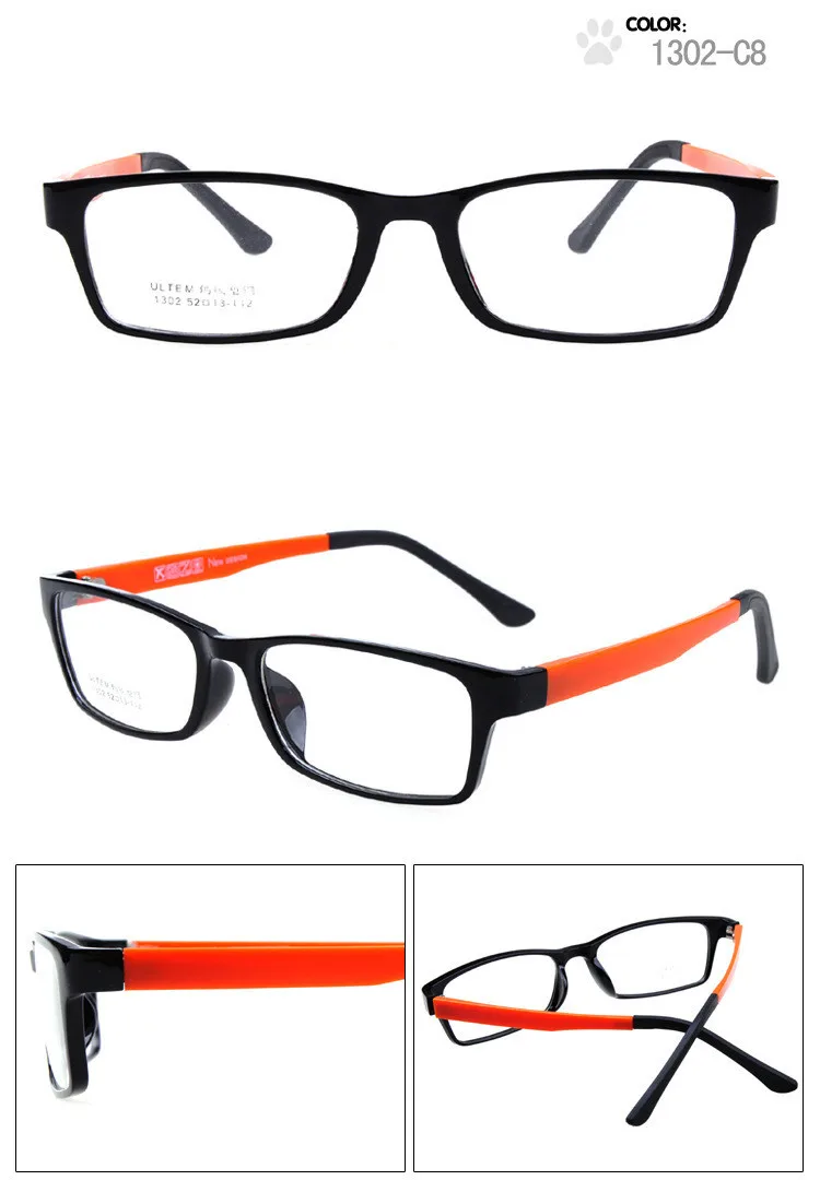 Пластиковые стальные очки с эффектом памяти, ультра-светильник TR90, женские/мужские очки, очки для близорукости, оптические оправы для очков oculos de grau