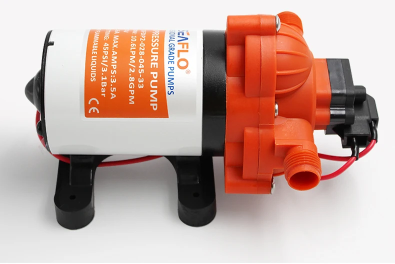 12 V 24 V насос с постоянным током для RV yacht cruise battery booster самовсасывающий насос умный переключатель большой поток насосам для мойки автомобилей