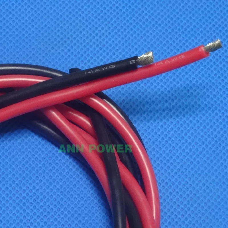 14 AWG SR провода 14AWG силиконовый провод 14# Силикагель провода AWG14 высокая температура луженая медь кабель