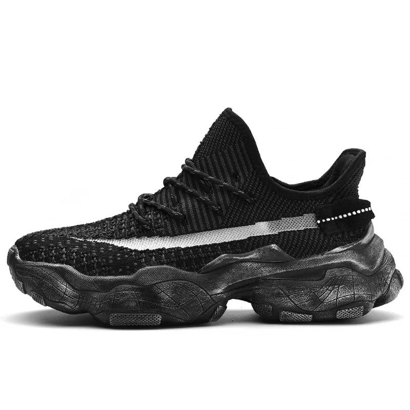 

MSFSIR 2019 Knitting Run Men Running Shoes Brand Fabric Sport Shoes For Men Outdoor Athletic Breathable Sport Shoes For Men