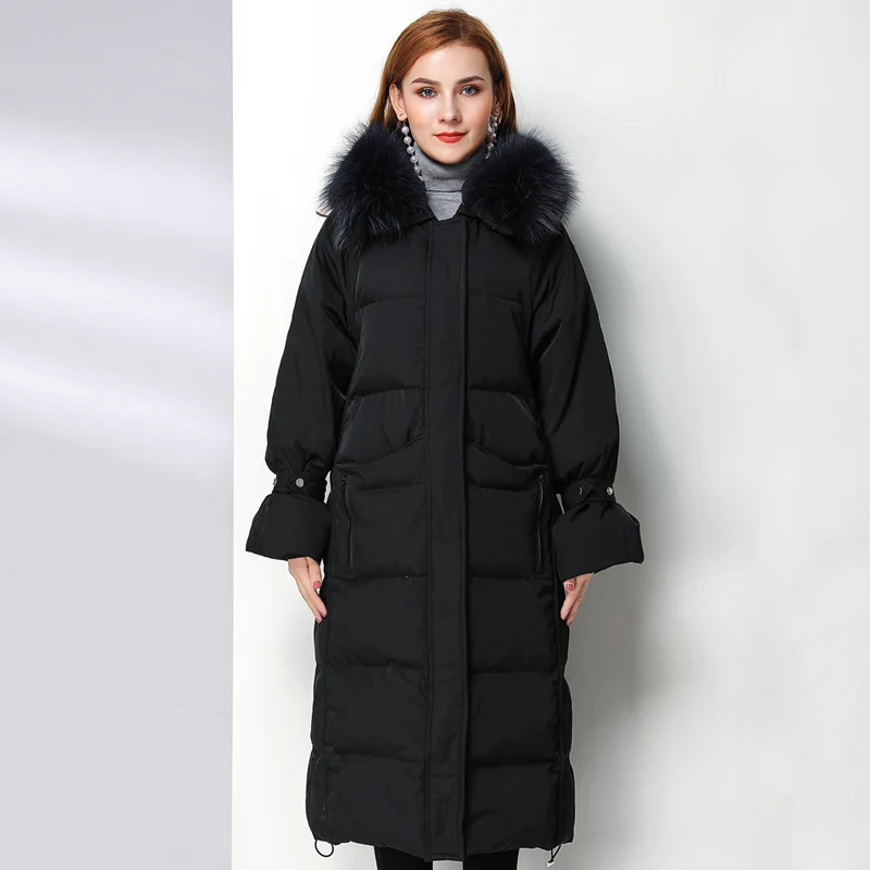 Women's White Duck Down Jacket 2019 Winter Coat