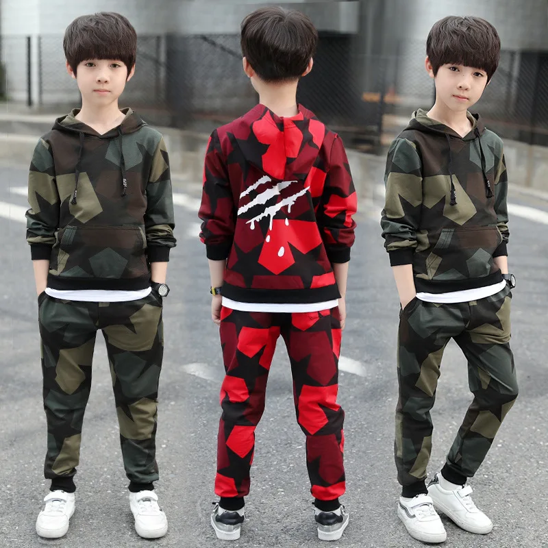 Children Clothing 2019 Autumn Winter Boys Clothes Hoodies+Pants
