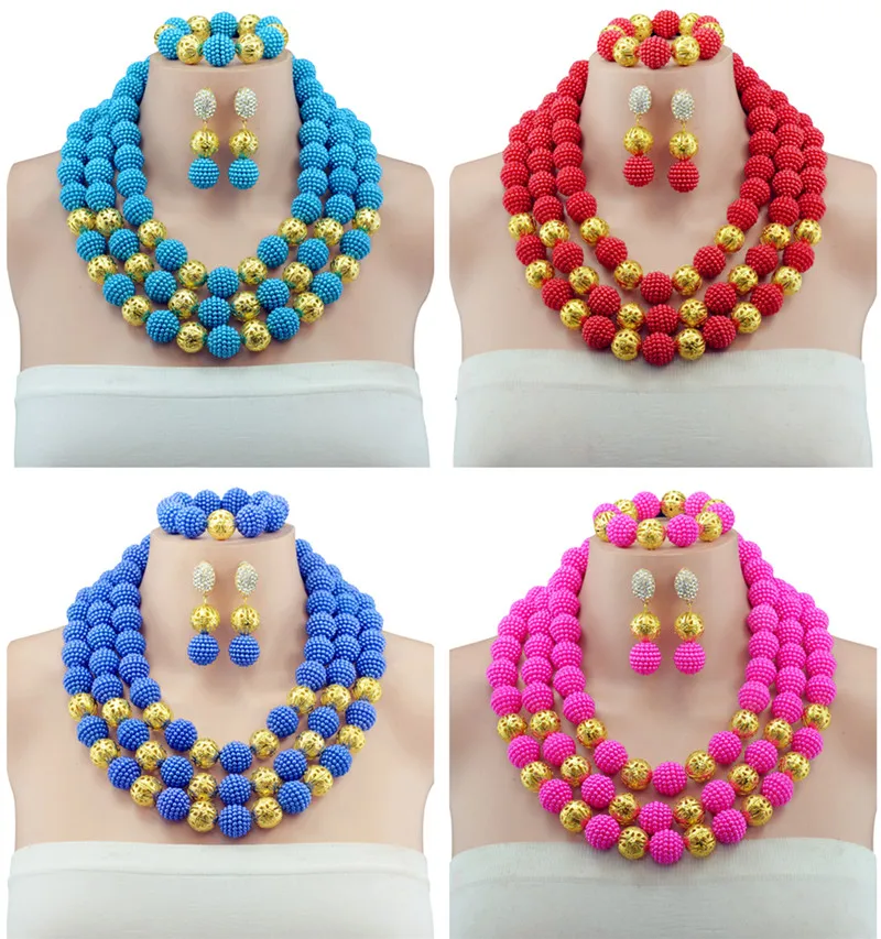 Buy Nigeria imitation pearl wedding handmade beaded