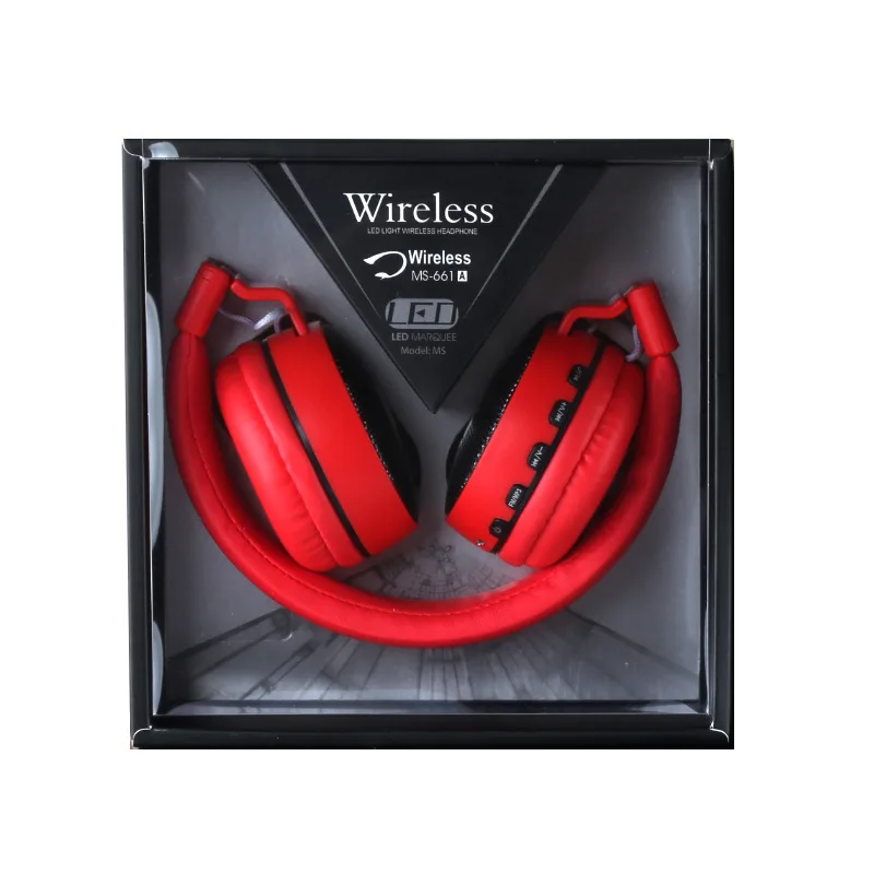 LWHWZT 661 FM TF карта беспроводные наушники головная повязка Bluetooth 5 0 стерео