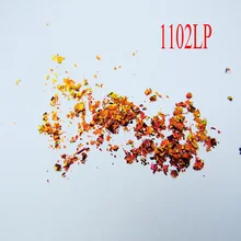 Хлопья хамелеон, разноцветные хлопья, меняющие цвет хлопья, меняющие цвет хлопья, большой размер хамелеон, 1 лот = 1 г* 8 цветов, всего 8 г