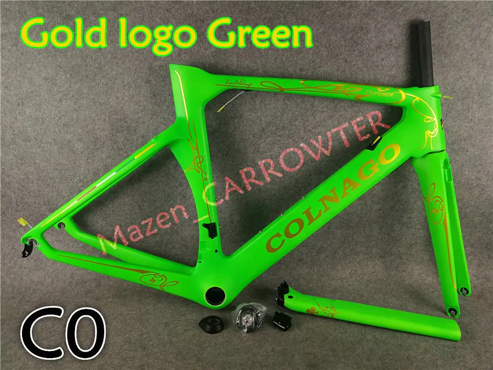 13 картина T1000 UD Colnago концепция карбоновая дорожная рама велосипедная Рама с BB68/BB30 XXS/XS/S/M/L/XL на ваш выбор - Цвет: C0
