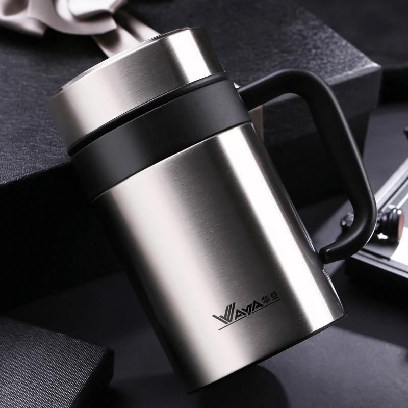 Thermos Cup Stainless Steel Coffee Mug with tea infuser Thermo Mug water cup for Tea Thermo