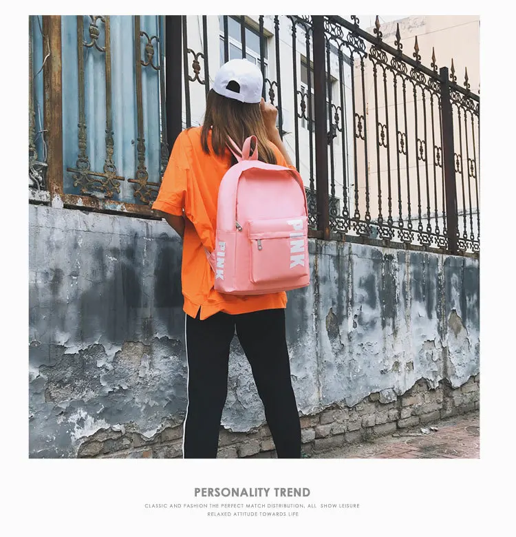 Новая розовая сумка на плечо для девочек-подростков летние выходные пляж сумка для писем розовый портфель сумка-рюкзак mochila escolar