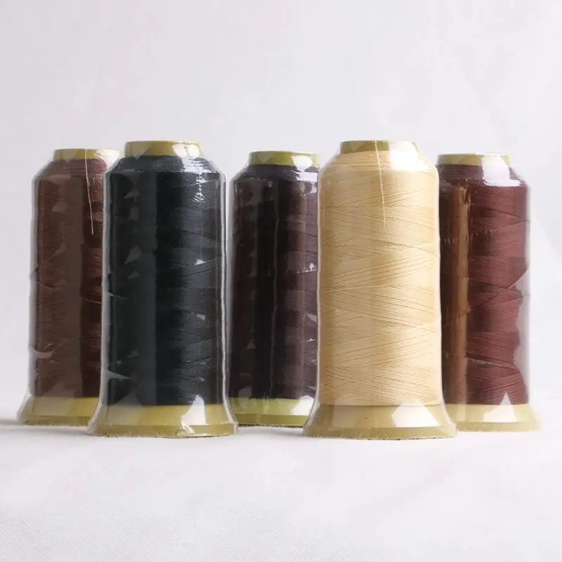 2pcs 210D High Strength Nylon Sewing Thread for Hair extension Hand  Sewn&Machines 2000m 5 color in stock - AliExpress