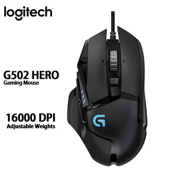 

Logitech G502 HERO Gaming Mouse High Performance with 16,000 DPI Sensor Programmable Tunable LIGHTSYNC RGB for All Gamer
