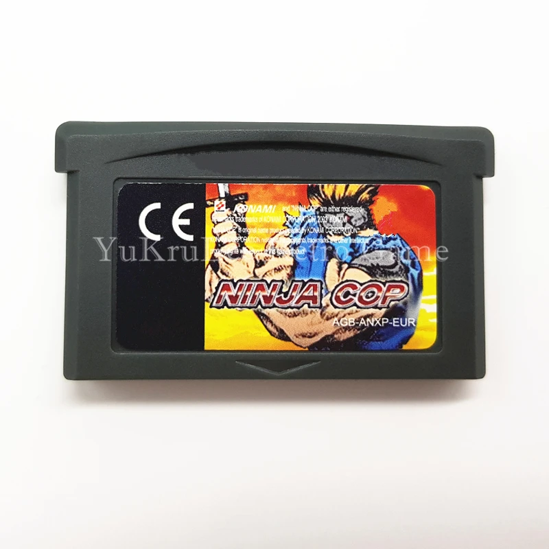 

Ninja Cop Video Game Cartridge Card for 32 Bit Game Console EU Sticker Version