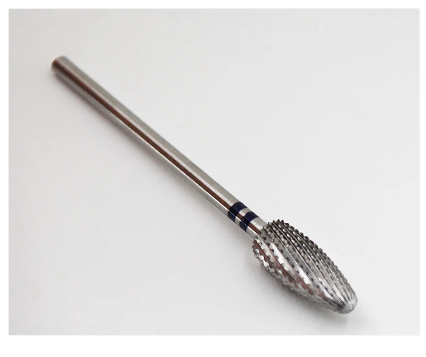 Lixa de Unhas Broca de Carboneto de Polimento ''grande Cone Forma Carbide Bit Unha Broca Elétrica Pedicure Prego 2pcs 3 - 32 6 Beleza e saúde