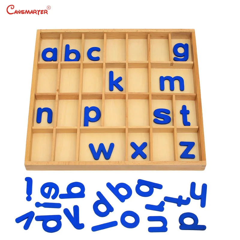 

Removable Alphabet Box Games Mathematics Montessori Educational Preschool Home Baby Beech Wooden Toys Language Practices LA011-3