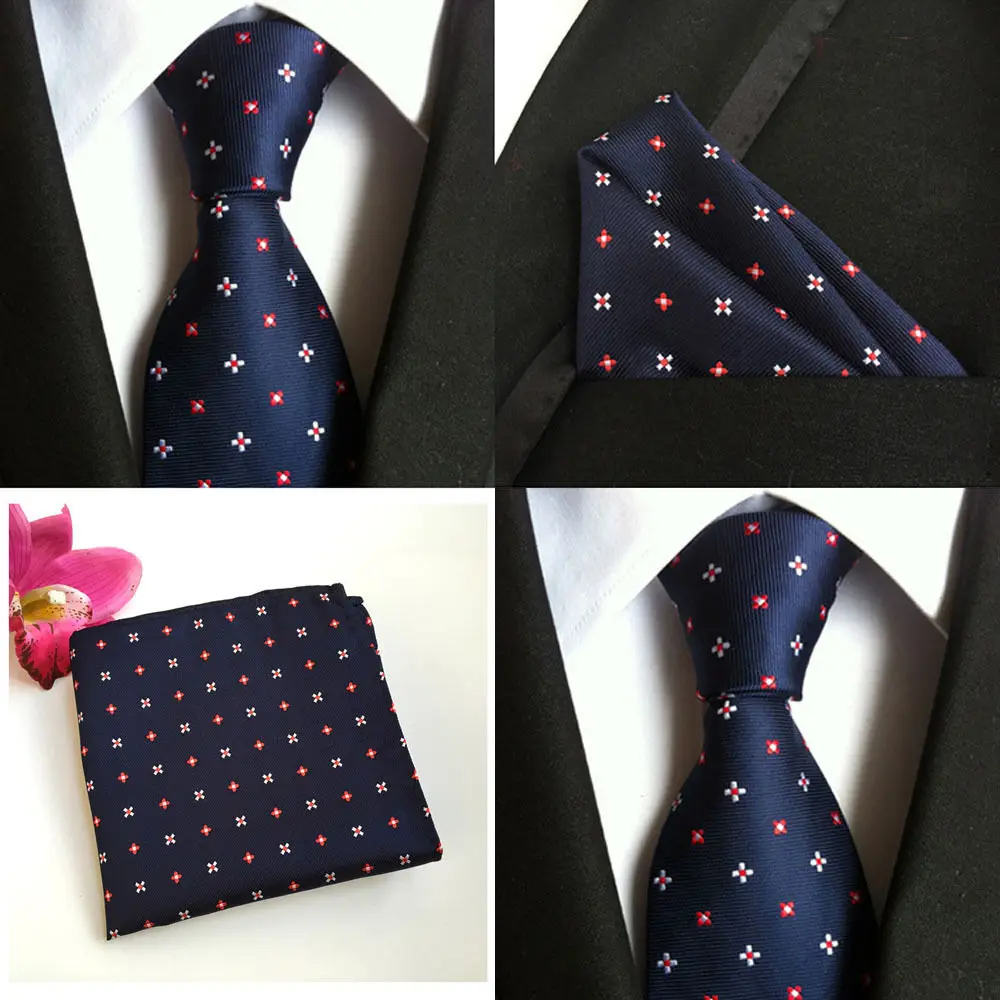 Модный мужской галстук из шелка(платок-галстук), Одноцветный галстук в горошек, с цветочным узором, в горошек, вечерние галстуки с квадратным вырезом - Цвет: YST31A