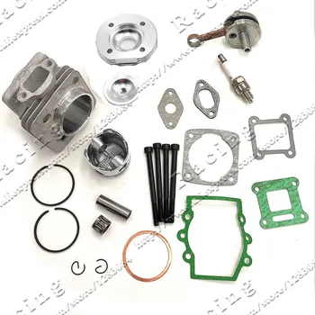 

High Performance 44mm Big Bore Top End Kit 49cc 2 Stroke Mini ATV Quad Dirt Pocket Bike New