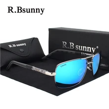 Gafas de Sol polarizadas de Los Hombres Nueva Llegada Diseñador de la Marca de Gafas de Sol Con la Caja Original gafas gafas de sol masculino R7613