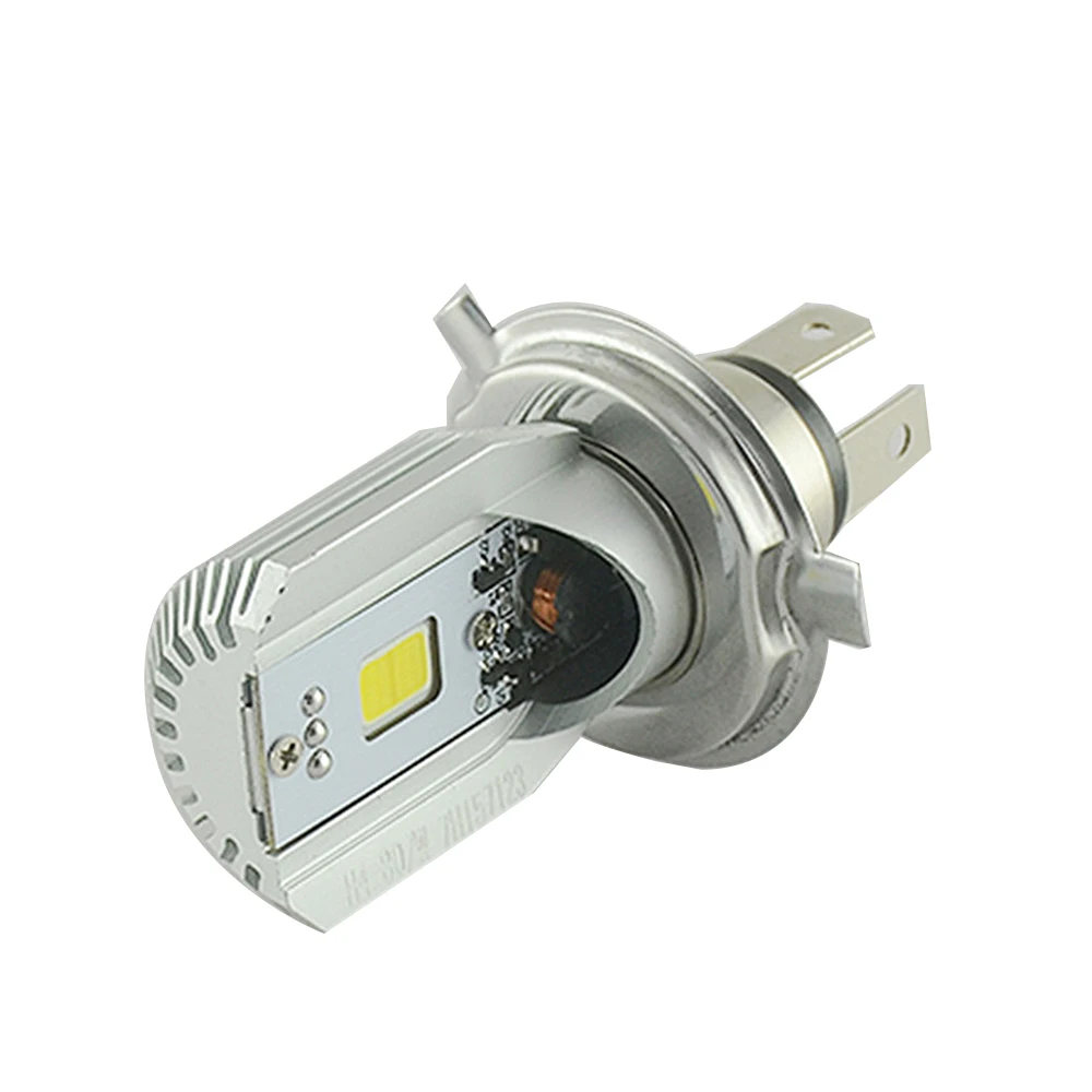YSY 1X H4 Led Motorcycle Headlight Bulbs COB 1000LM BA20D Hi Lo Lamp Scooter ATV Moto Accessories Fog Lights | Автомобили и