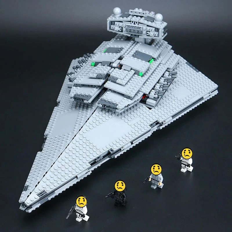 

LEPIN Star Plan wars 05062 The Imperial Super Star Destroyer Building Blocks Brick Model 75055 Christmas Gift Toys for children