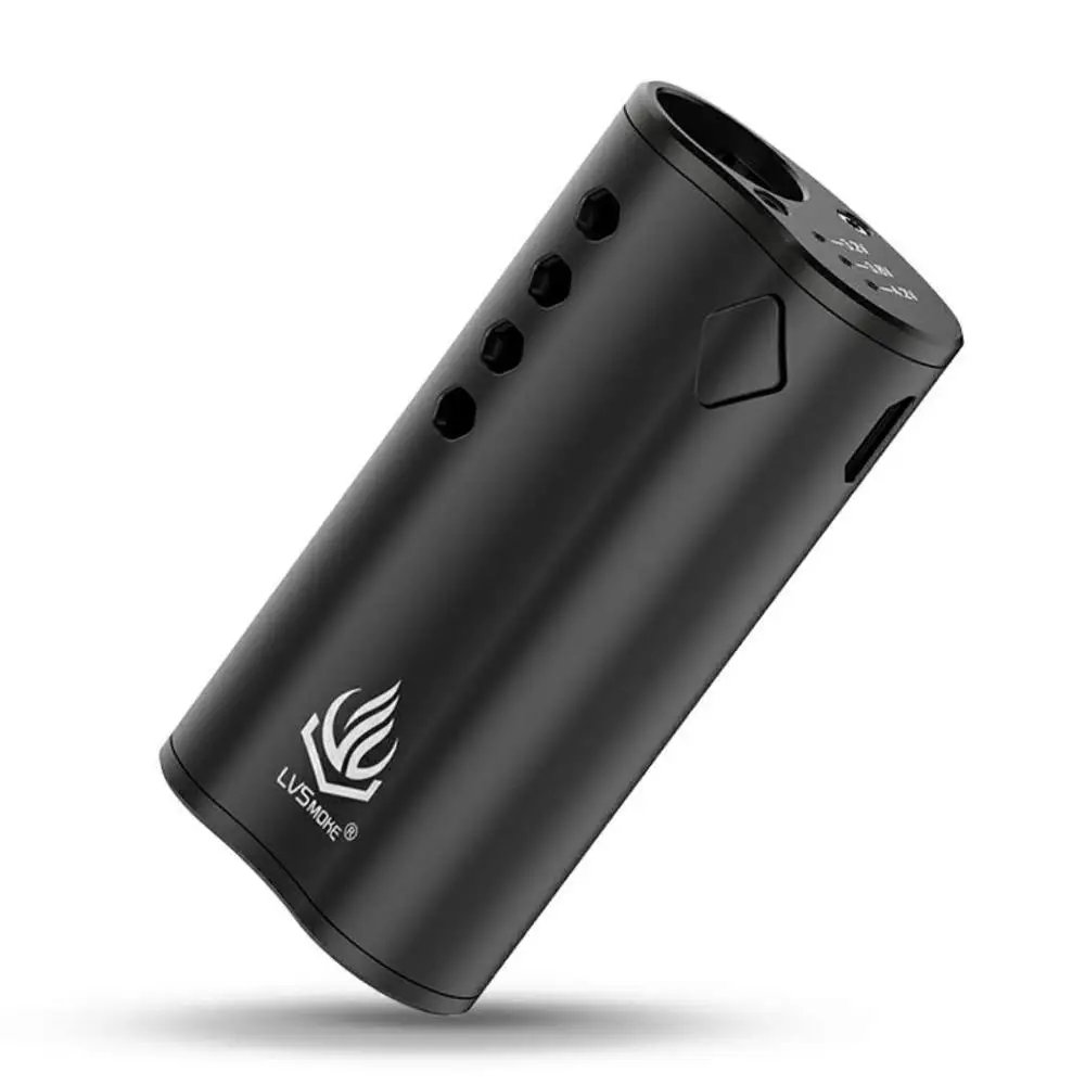 

Authentic Elfin Pro CBD oil Vaporizer wax 2 in 1 Vape Pen LVS battery box mod 3 voltage setting 650mah 510 thread