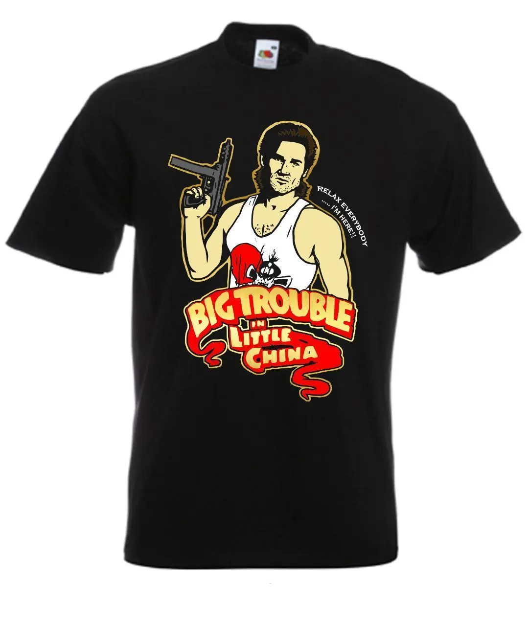 Jack Burton Big Trouble In Little China Kurt Russell Movie T Shirt Pure