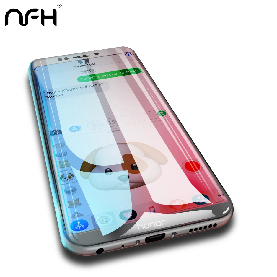 

NFH Glass For Xiaomi Redmi 4x 4A Note 4 Screen Protector Frame Tempered Film Scratch Proof On Redmi 5 Plus 5A Note 5 A Pro Glass