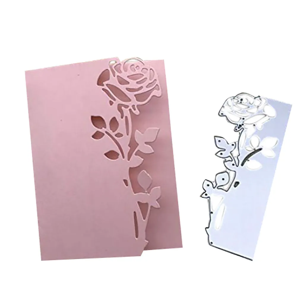 

Making Scrapbook Greeting Card edge Lace Hollow Border Metal Cutting Dies Stencil Frame Embossing Template DIY @4